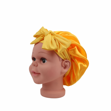 Yellow Faithful Lee Children's Bonnet